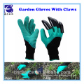 long sleeve household patio 4 claw gloves for garden digging planting